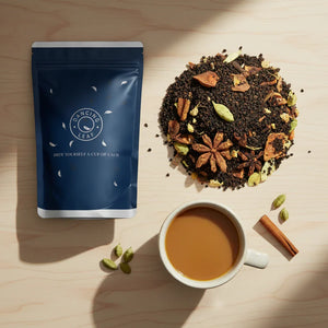 Kadak Masala Chai - Traditional Indian Spiced Black Tea - Dancing Leaf