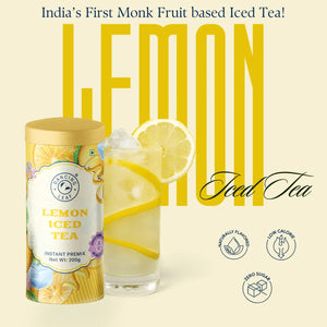 Lemon Iced Tea - Sugar Free Monk Fruit Sweetened (200g) - Dancing Leaf
