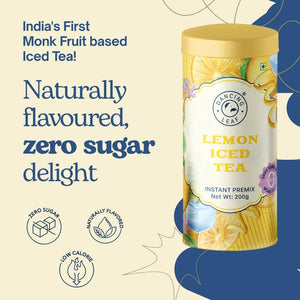 Lemon Iced Tea - Sugar Free Monk Fruit Sweetened (200g) - Dancing Leaf