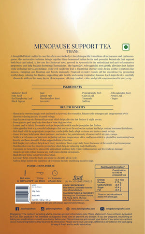 Menopause Support Tea - Ayurvedic Herbal Blend - 100g - Dancing Leaf