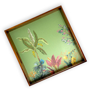Nilaya Tray - 14x14 inches-Dancing Leaf