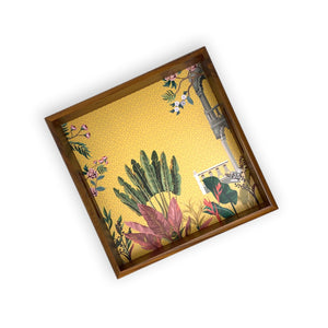 Nilaya Trays - Set of 3-Dancing Leaf