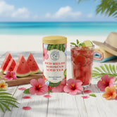 Red Melon Hibiscus Iced Tea - Sugar Free Monk Fruit Sweetened (200g) - Dancing Leaf