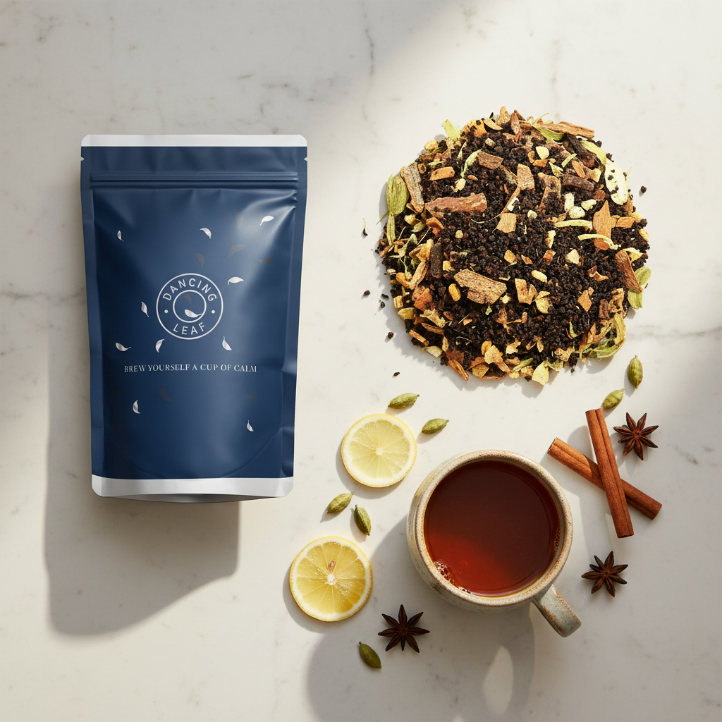 Sulaimani Chai - Kerala's Famous Lemon Spiced Black Tea-Dancing Leaf