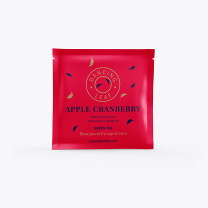 Apple Cranberry ( 20 Tea Bags )-Dancing Leaf