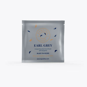 Earl Grey Black Tea Bags - Classic Bergamot Blend (20 Count) - Dancing Leaf