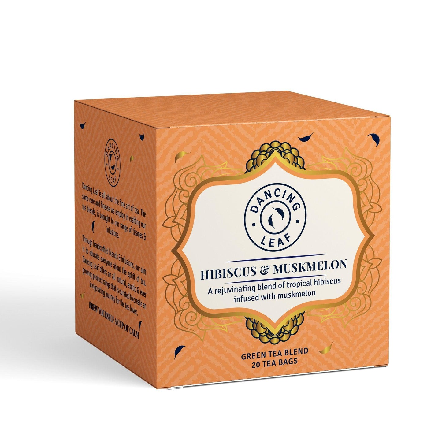 Hibiscus & Muskmelon Green Tea ( 20 Tea Bags )-Dancing Leaf