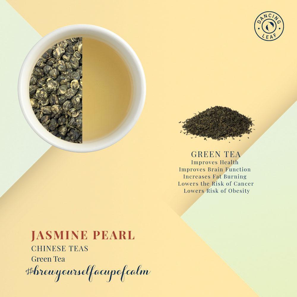 Jasmine Pearl-Dancing Leaf