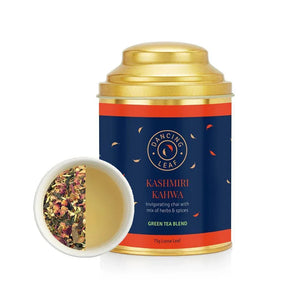 Kashmiri Kahwa Green Tea Blend - Traditional Spiced Luxury - Dancing Leaf