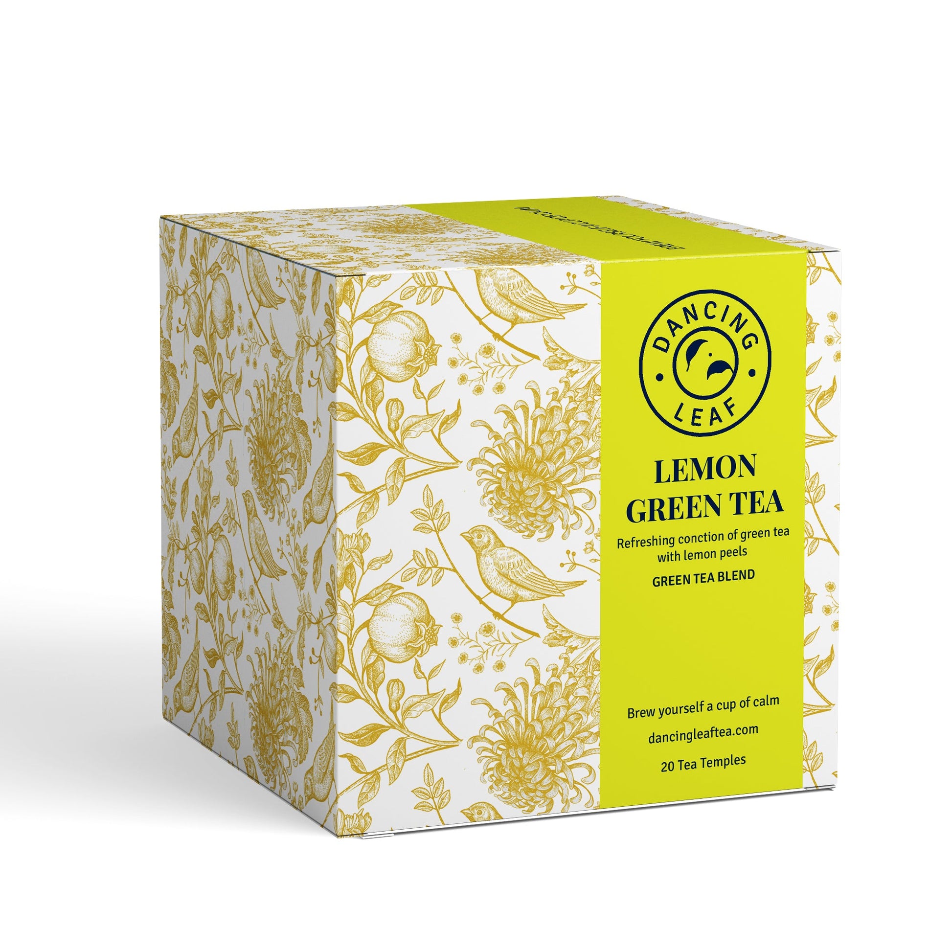 Lemon Green Tea ( 20 Tea Bags )-Dancing Leaf