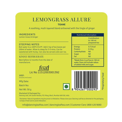 Lemongrass Allure-Dancing Leaf
