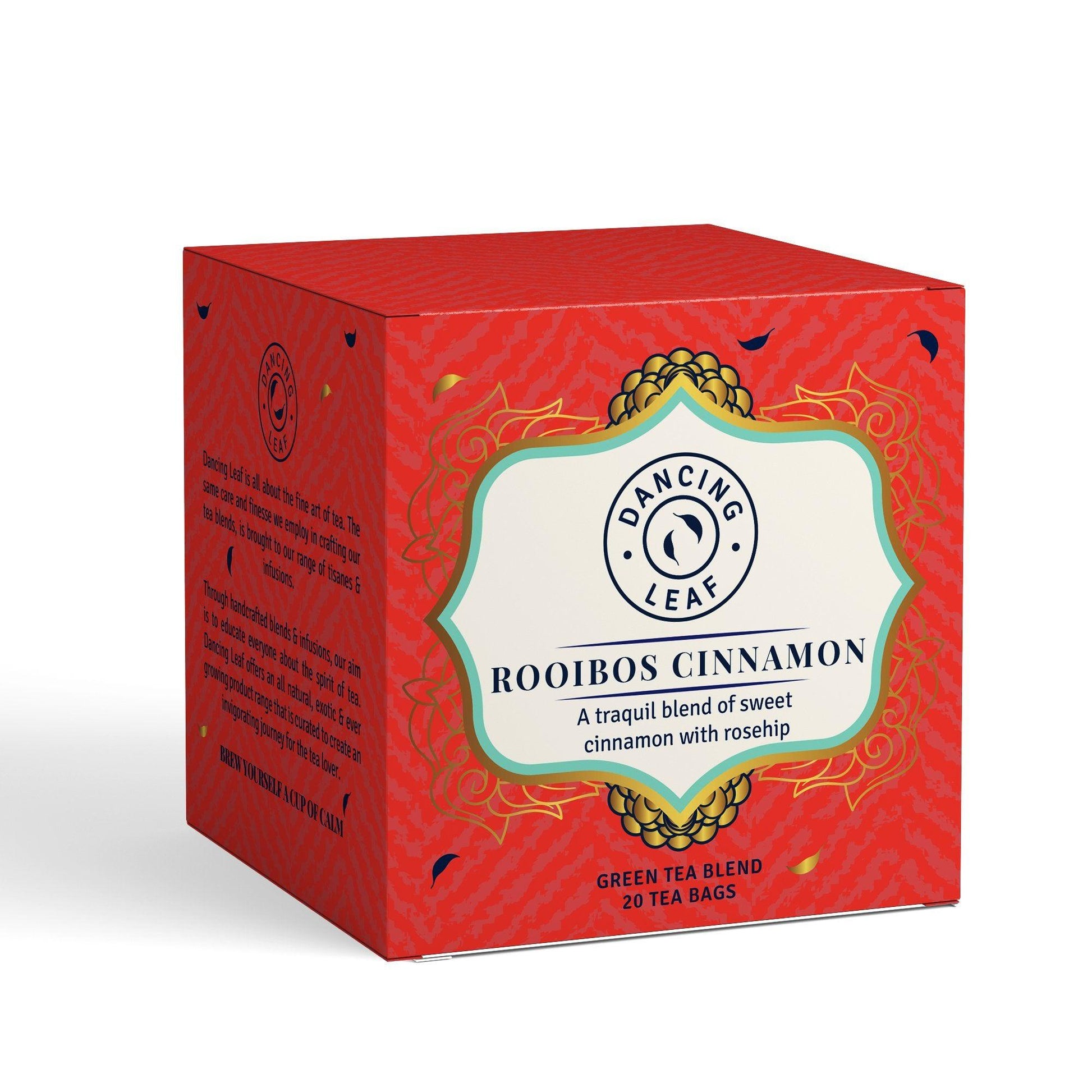 Rooibos Cinnamon ( 20 Tea Bags )-Dancing Leaf