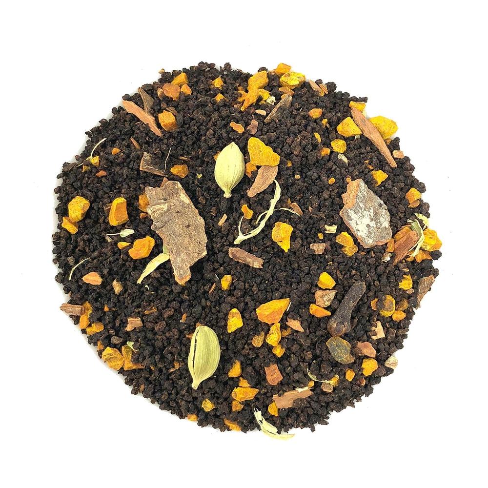 Spiced Turmeric Chai-Dancing Leaf