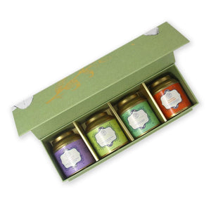 Symphony Gift Box (4 Tea Caddies)-Dancing Leaf