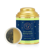 Tulsi Mint Tranquility Green Tea Blend - Sacred Wellness Fusion - Dancing Leaf