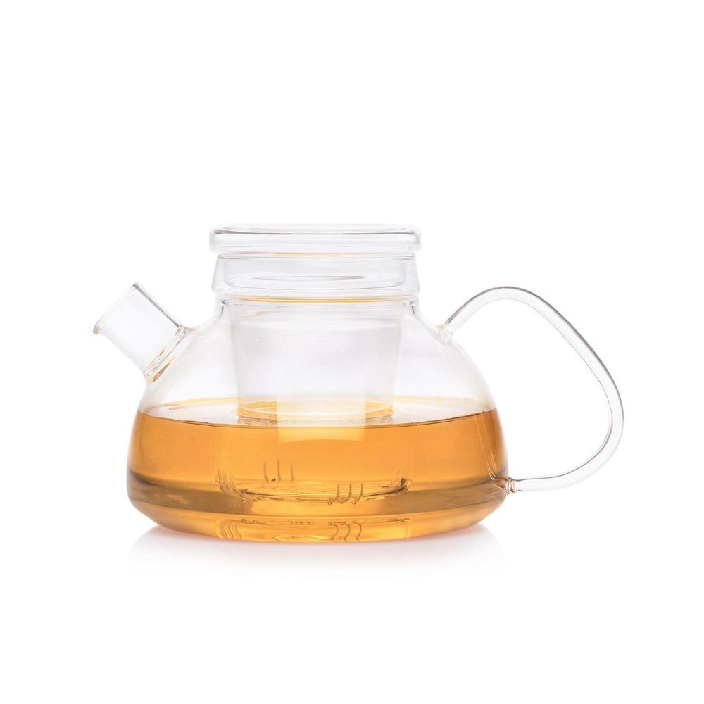 Vivo Teapot with Infuser (1000ml)-Dancing Leaf