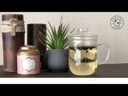 Grácil Glass Tea Infuser Mug (350ml)